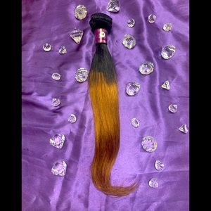 Copper Ombré Brazilian Human Hair Extension Bundle
